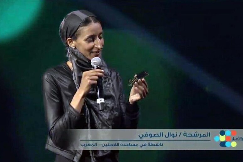 Nawal Al Soufi, vincitrice del premio Arab Hope Makers -     RIPRODUZIONE RISERVATA