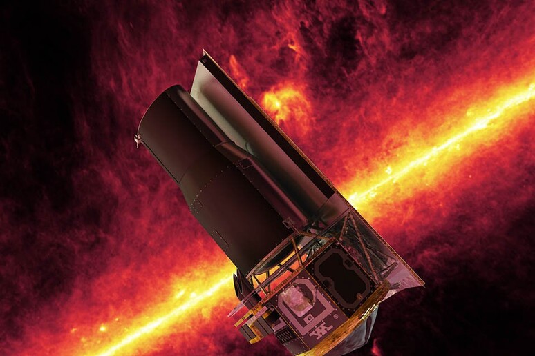 Telescopio spaziale Spitzer - Credits immagine: Nasa/Jpl-Caltech/R. Hurt (Ssc) - RIPRODUZIONE RISERVATA