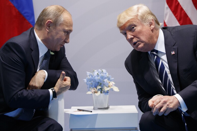 Donald Trump,Vladimir Putin © ANSA/AP