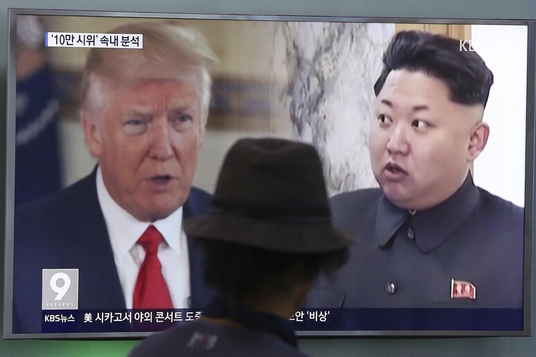 Donald Trump, Kim Jong Un © ANSA/AP