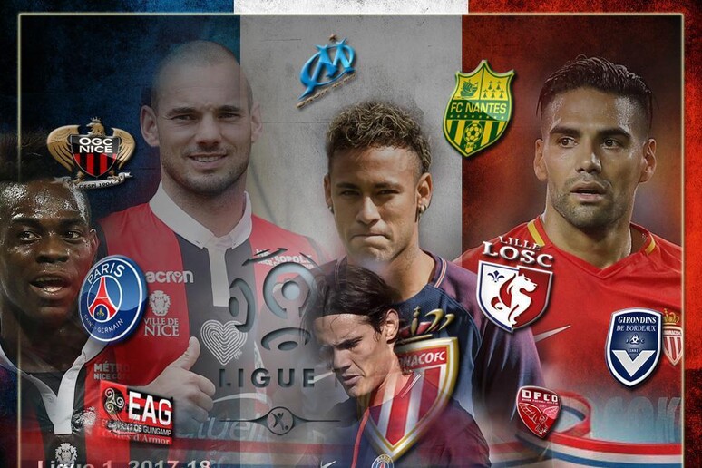 Francia, Ligue 1, stagione 2017-18 - RIPRODUZIONE RISERVATA