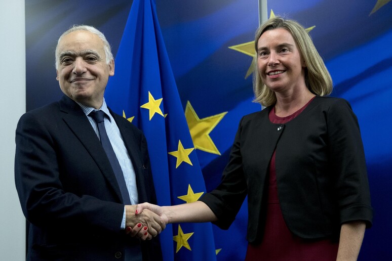 UN Special Envoy for Libya, Lebaneese Ghassan Salame visits European Union © ANSA/EPA