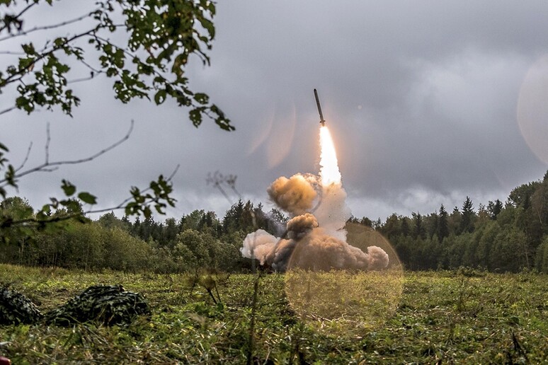 Lancio di un missile nucleare cruise © ANSA/AP