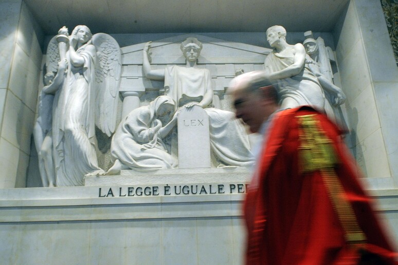Cerimonia di inaugurazione dell 'anno giudiziario del Tribunale di Milano (archivio) - RIPRODUZIONE RISERVATA