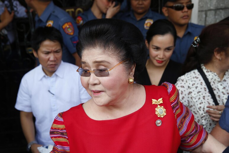 Filippine: tribunale ordina arresto Imelda Marcos © ANSA/AP