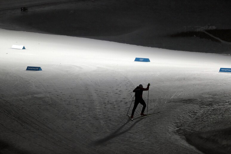 Biathlon femminile alle Olimpiadi invernali di Pyeongchang © ANSA/AP