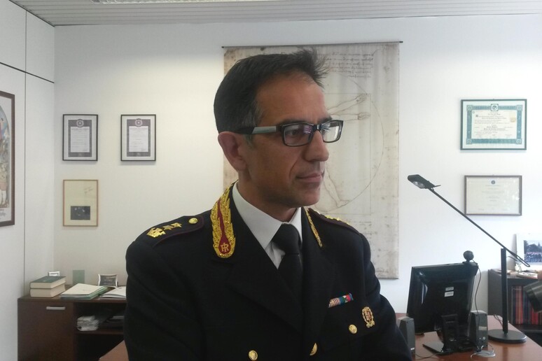 Salvatore Ascione, capo della Squadra mobile della polizia di Trento - RIPRODUZIONE RISERVATA