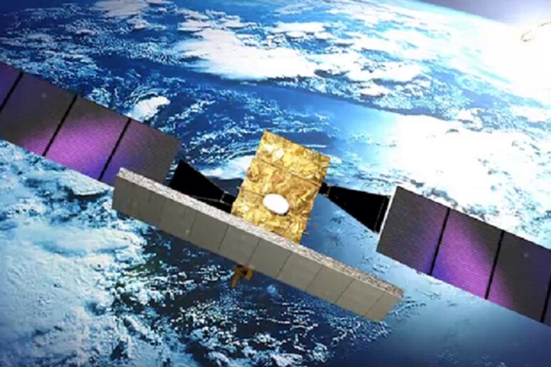 Rappresentazione artistica di un satellite della costellazione Cosmo SkyMed (fonte: ASI TV) - RIPRODUZIONE RISERVATA