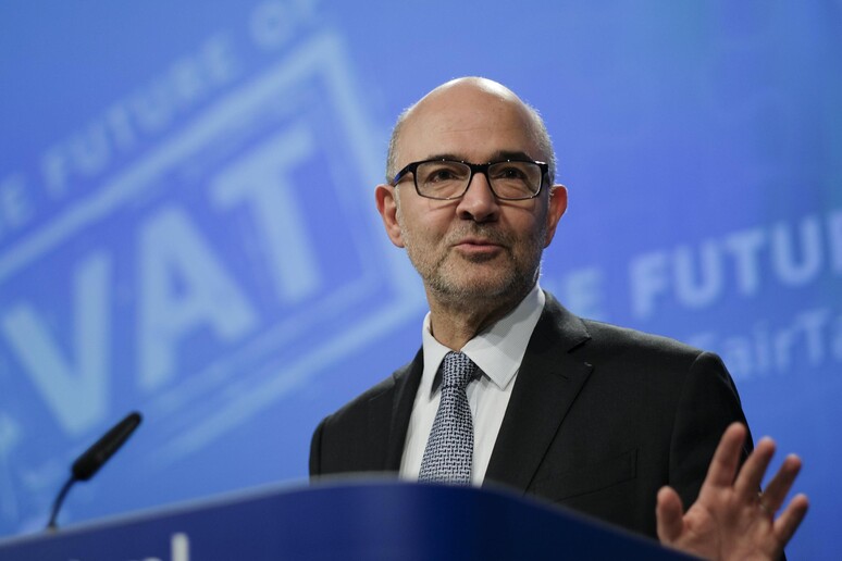 Pierre Moscovici in una recente immagine © ANSA/EPA