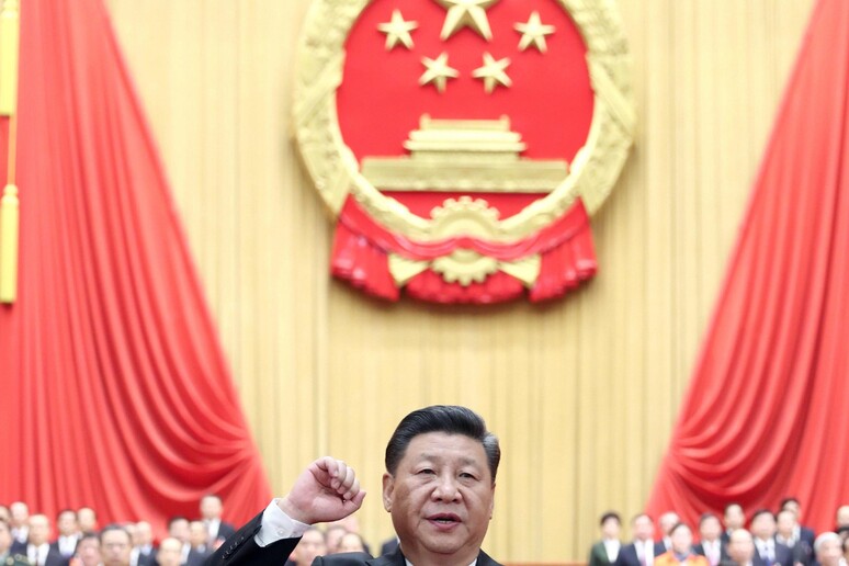Xi Jinping eletto per un secondo mandato da presidente della Cina © ANSA/AP