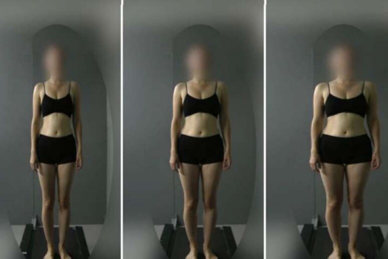 Donne più magre, guardarle rende insoddisfatte proprio corpo Credit: Royal Society Open Science (2018) - RIPRODUZIONE RISERVATA