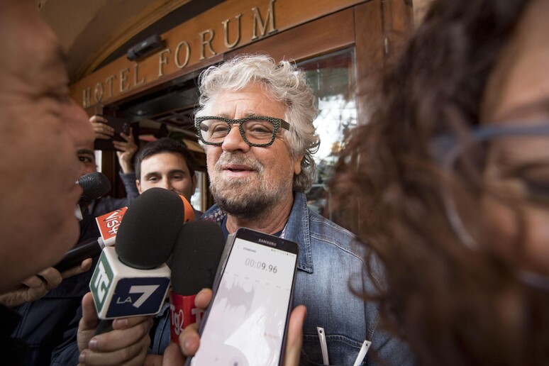 Beppe Grillo in una recente immagine - RIPRODUZIONE RISERVATA