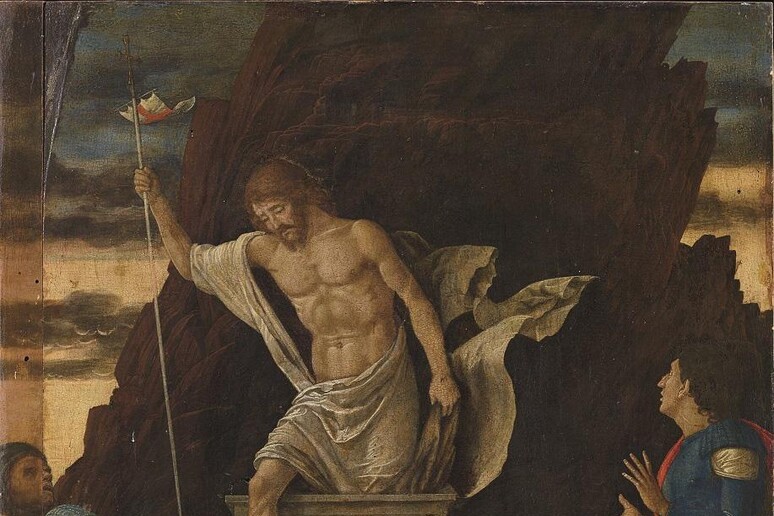 Resurrezione di Cristo di Andrea Mantegna - RIPRODUZIONE RISERVATA