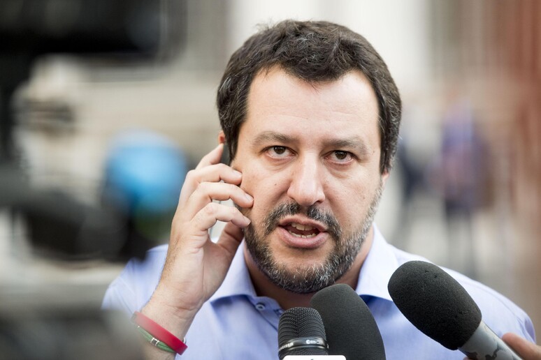 Il ministro dell 'Interno Matteo Salvini - RIPRODUZIONE RISERVATA