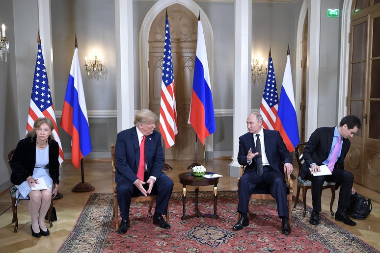 Vladimir Putin e Donald Trump © ANSA/EPA