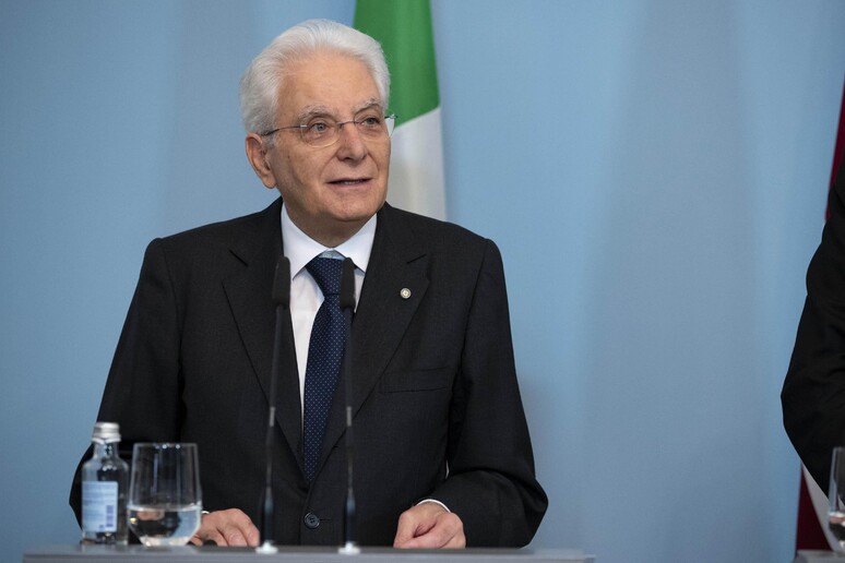 Il presidente della Repubblica Sergio Mattarella - RIPRODUZIONE RISERVATA