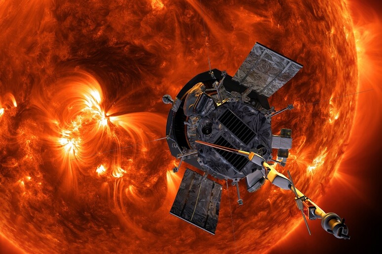 La sonda Parker Solar Probe  'toccherà ' il Sole tuffandosi nella sua corona (fonte: NASA/Johns Hopkins APL/Steve Gribben) - RIPRODUZIONE RISERVATA