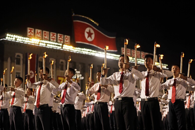 North Korea Anniversary © ANSA/AP