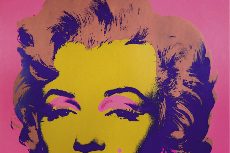 Marilyn ritratta da Andy Warhol - RIPRODUZIONE RISERVATA