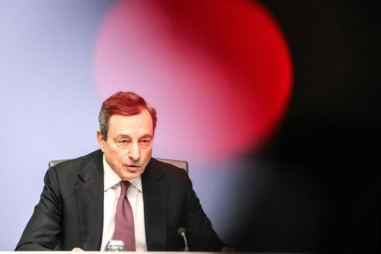 Mario Draghi, archivio © ANSA/EPA