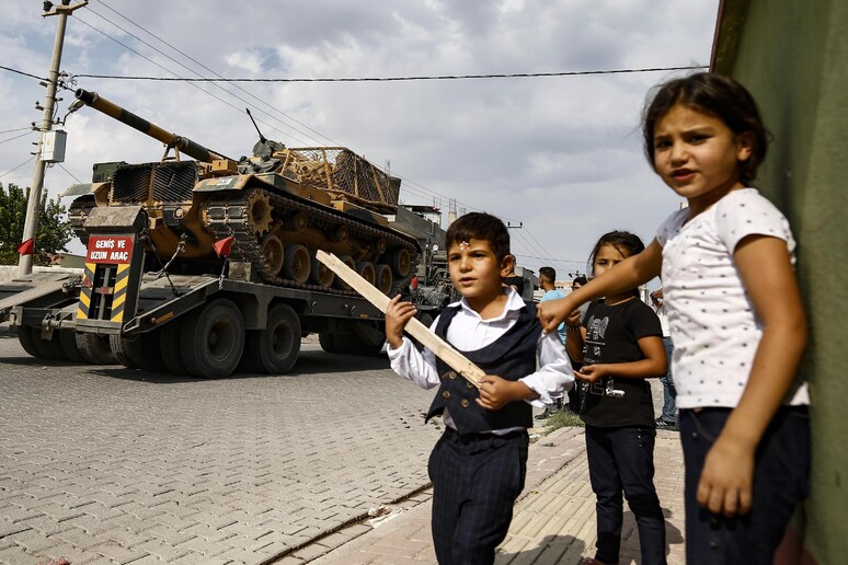 Amnesty International accusa la Turchia: "crimini di guerra" in Turchia © ANSA/AP