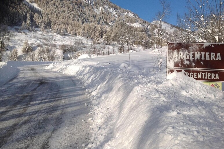 Maltempo e neve sul Nord Ovest, Piemonte più colpito - RIPRODUZIONE RISERVATA