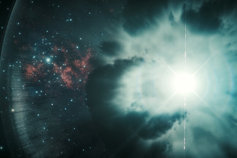 I lampi gamma sono prodotti dalla formazione di buchi neri o dalla fusione di stelle di neutroni (fonte:DESY, Science Communication Lab) - RIPRODUZIONE RISERVATA