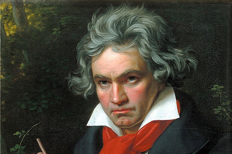 L 'intelligenza artificiale prova a completare la decima di Beethoven (fonte: Beethoven-Haus) - RIPRODUZIONE RISERVATA
