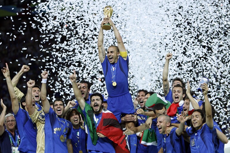 2006 l 'Italia vince i mondiali in Germania - RIPRODUZIONE RISERVATA