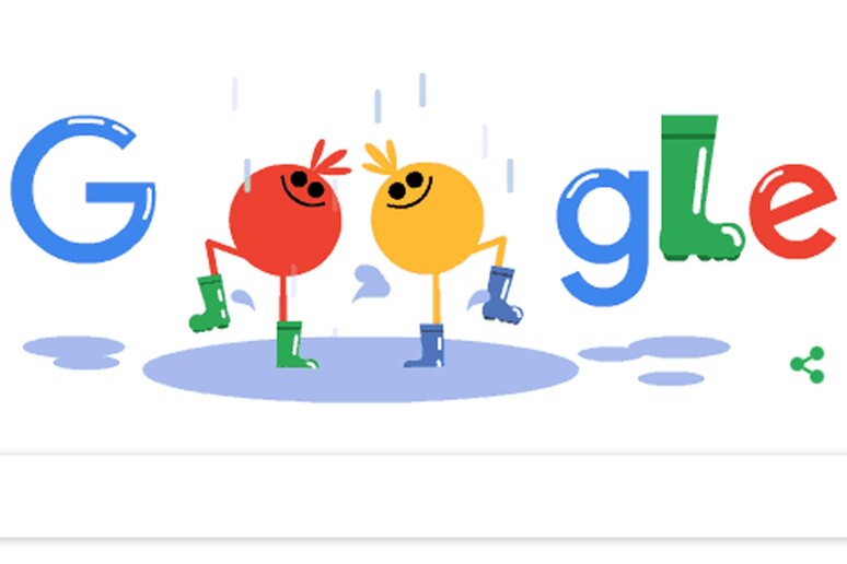 Doodle di Google dedicato agli stivali Wellington - RIPRODUZIONE RISERVATA