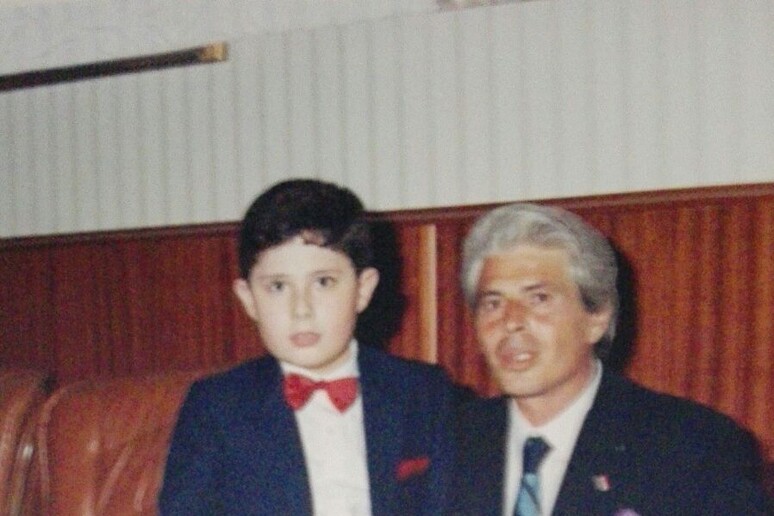 Bruno Misuraca con il figlio Nando - RIPRODUZIONE RISERVATA