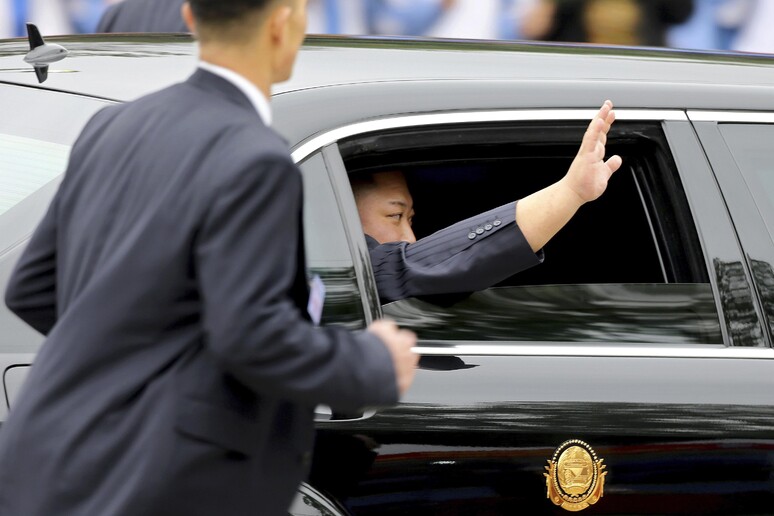 Il leader nordcoreano Kim Jong © ANSA/AP