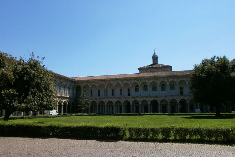 Università degli Studi di Milano, cortile interno della sede di via Festa del perdono (fonte: Stefano Stabile, Wikipedia) - RIPRODUZIONE RISERVATA