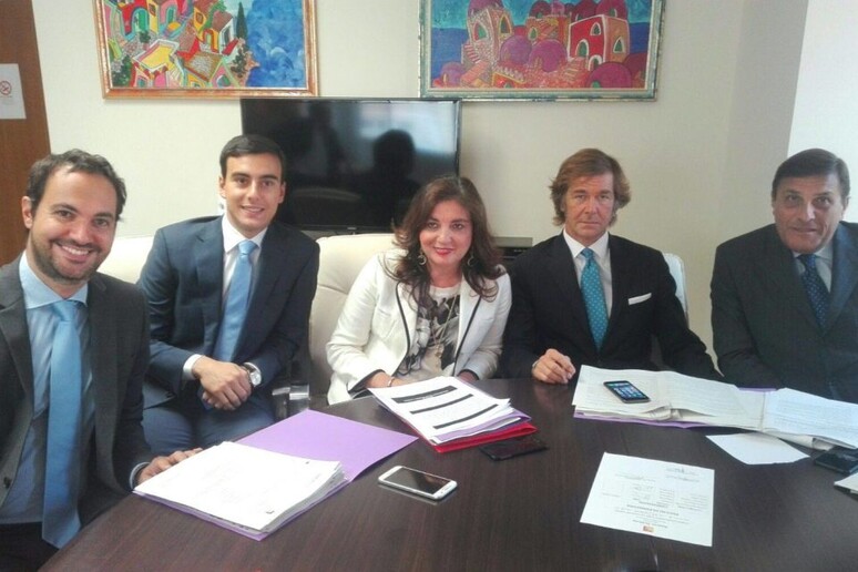 I componenti del Corecom Sicilia, al centro la presidente Maria Astone - RIPRODUZIONE RISERVATA