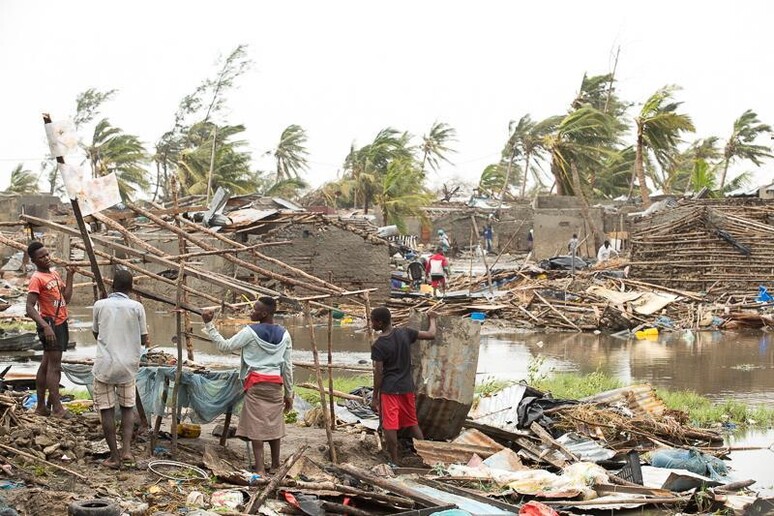 Il ciclone Idai in Mozambico © ANSA/EPA
