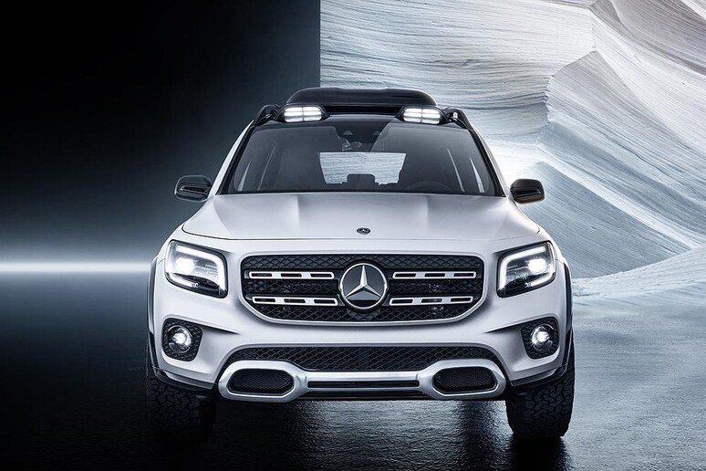 Mercedes aggiunge alla sua gamma suv GLB, vero off-road © ANSA/Daimler Press