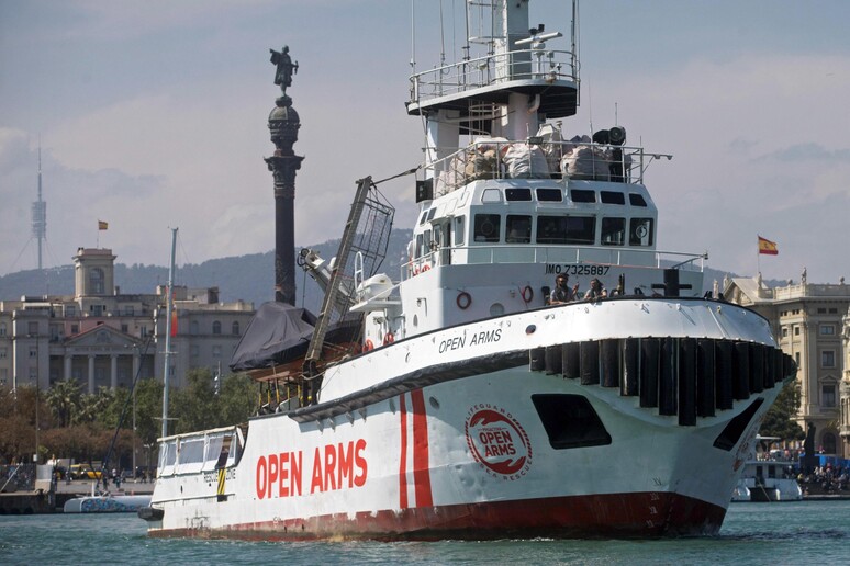 NGO 's Proactiva Open Arms ships leaves for the Greek islands [ARCHIVE MATERIAL 20190423 ] - RIPRODUZIONE RISERVATA