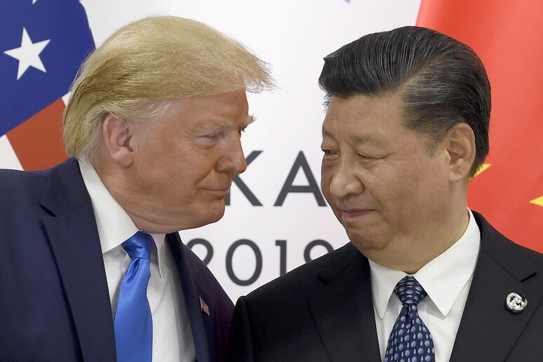Donald Trump incontra Xi Jinping © ANSA/AP