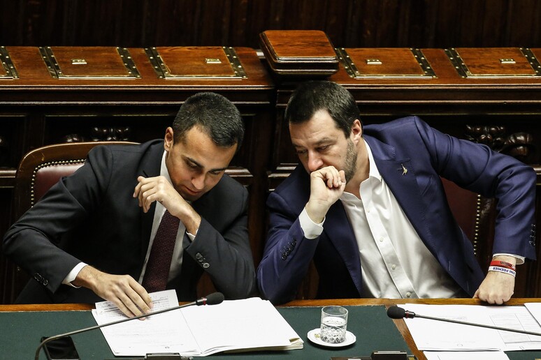 Luigi Di Maio e Matteo Salvini - RIPRODUZIONE RISERVATA