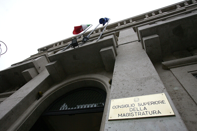 L 'esterno di Palazzo dei Marescialli a Roma, in una immagine di archivio. - RIPRODUZIONE RISERVATA