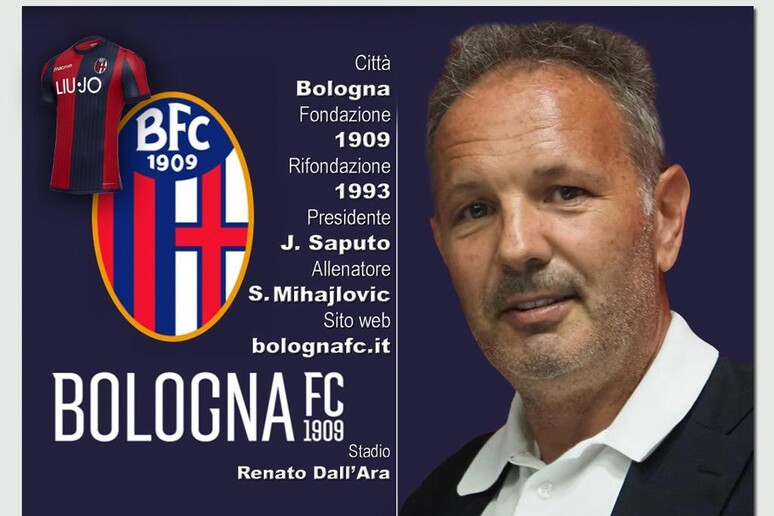 Serie A 2019-2020, Bologna - RIPRODUZIONE RISERVATA