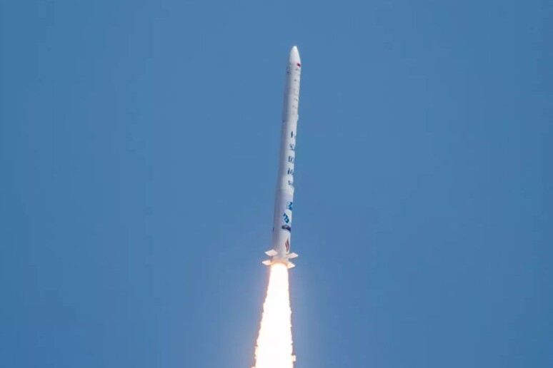 Il primo lancio di un razzo cinese, Hyperbola 1, costruito da un 'azienda privata, la i-Space (fonte: i-Space) - RIPRODUZIONE RISERVATA