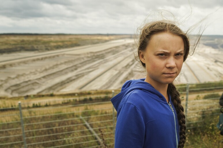 Climate activist Greta Thunberg © ANSA/AP