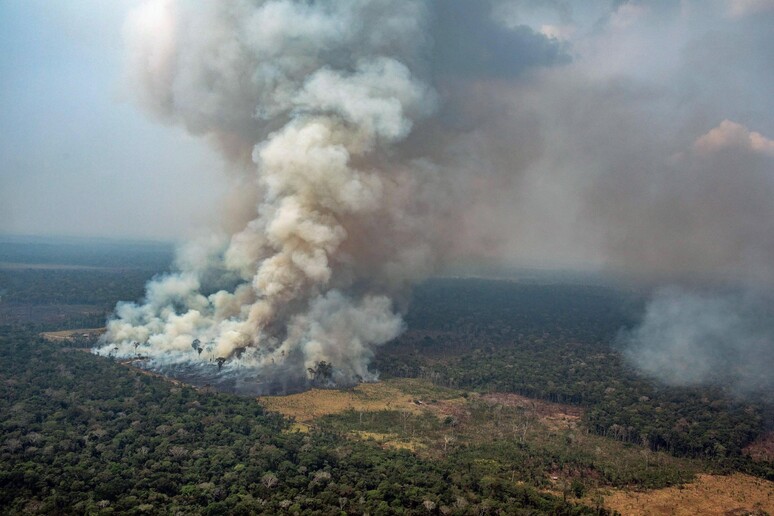Amazon fire in Brazil © ANSA/EPA