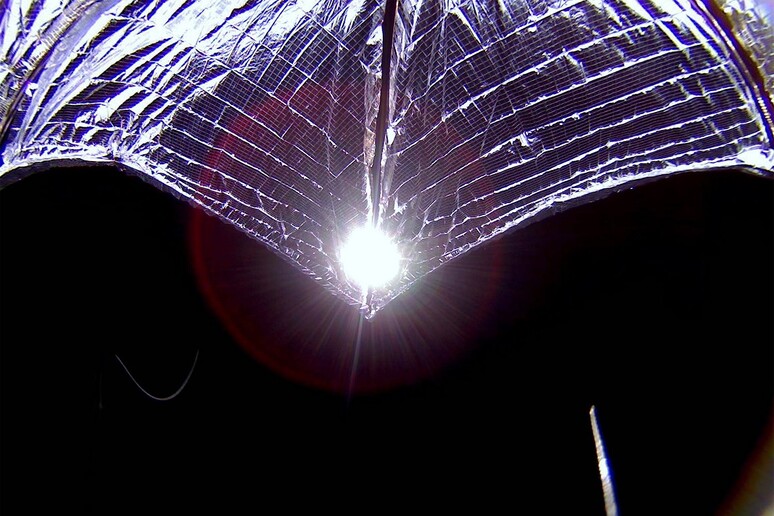 La vela solare Lightsail 2 (fonte: The Planetary Society) - RIPRODUZIONE RISERVATA