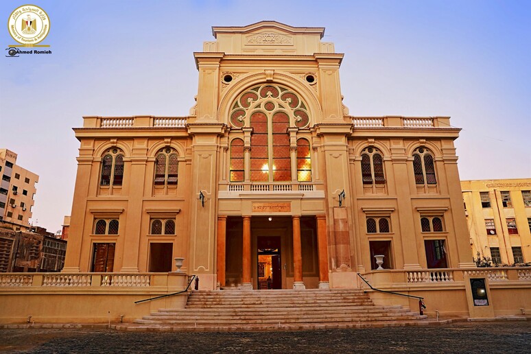 La sinagoga  'Éliyahu Hanavi ', ossia  'del profeta Elia ' di Alessandria d 'Egitto -     RIPRODUZIONE RISERVATA