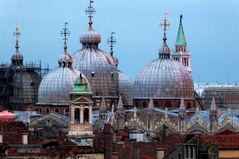 Immagine d 'archivio della Basilica di San Marco - RIPRODUZIONE RISERVATA