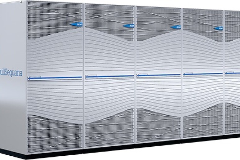Rappresentazione grafica del supercomputer - RIPRODUZIONE RISERVATA