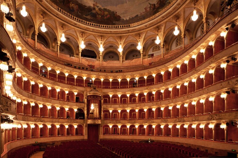 Un 'immagine del Teatro dell 'Opera di Roma - RIPRODUZIONE RISERVATA
