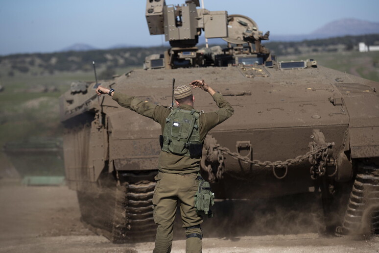 Un soldato israeliano © ANSA/EPA